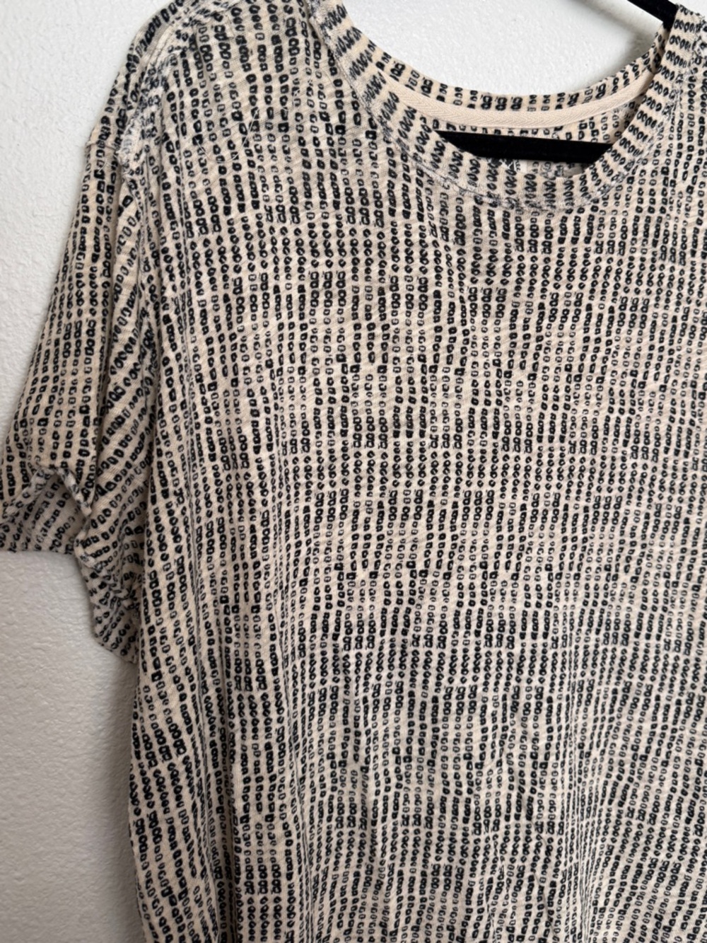 Free People We The Free Bali Backpacker Flax Linen Shirt, Size Large - Picture 7 of 13